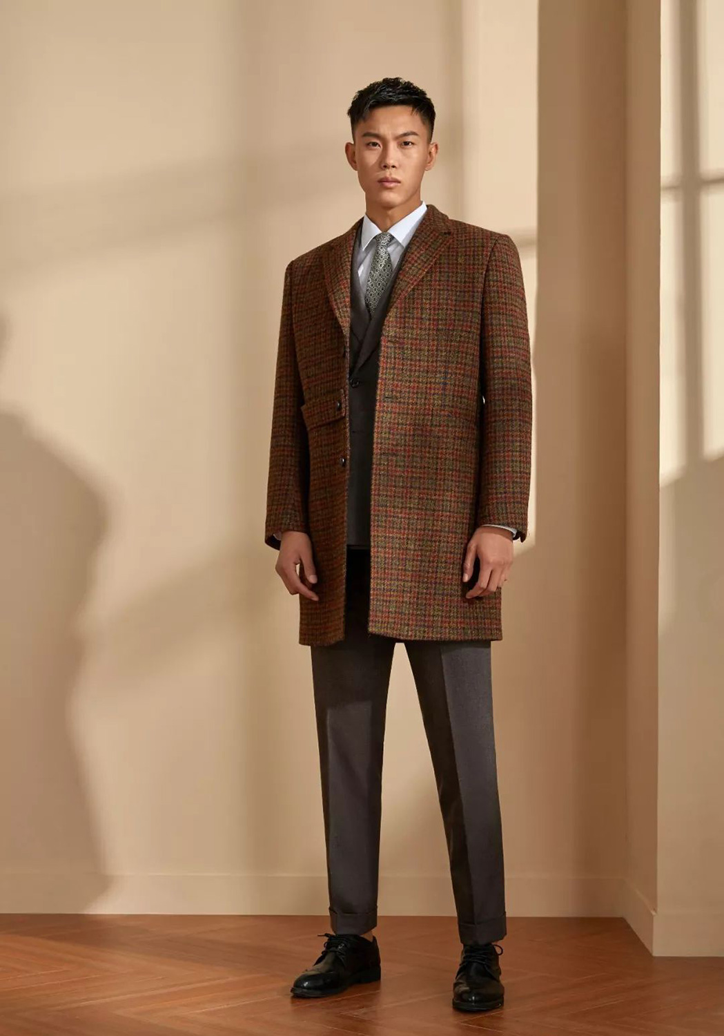 ガンクラブチェックコート